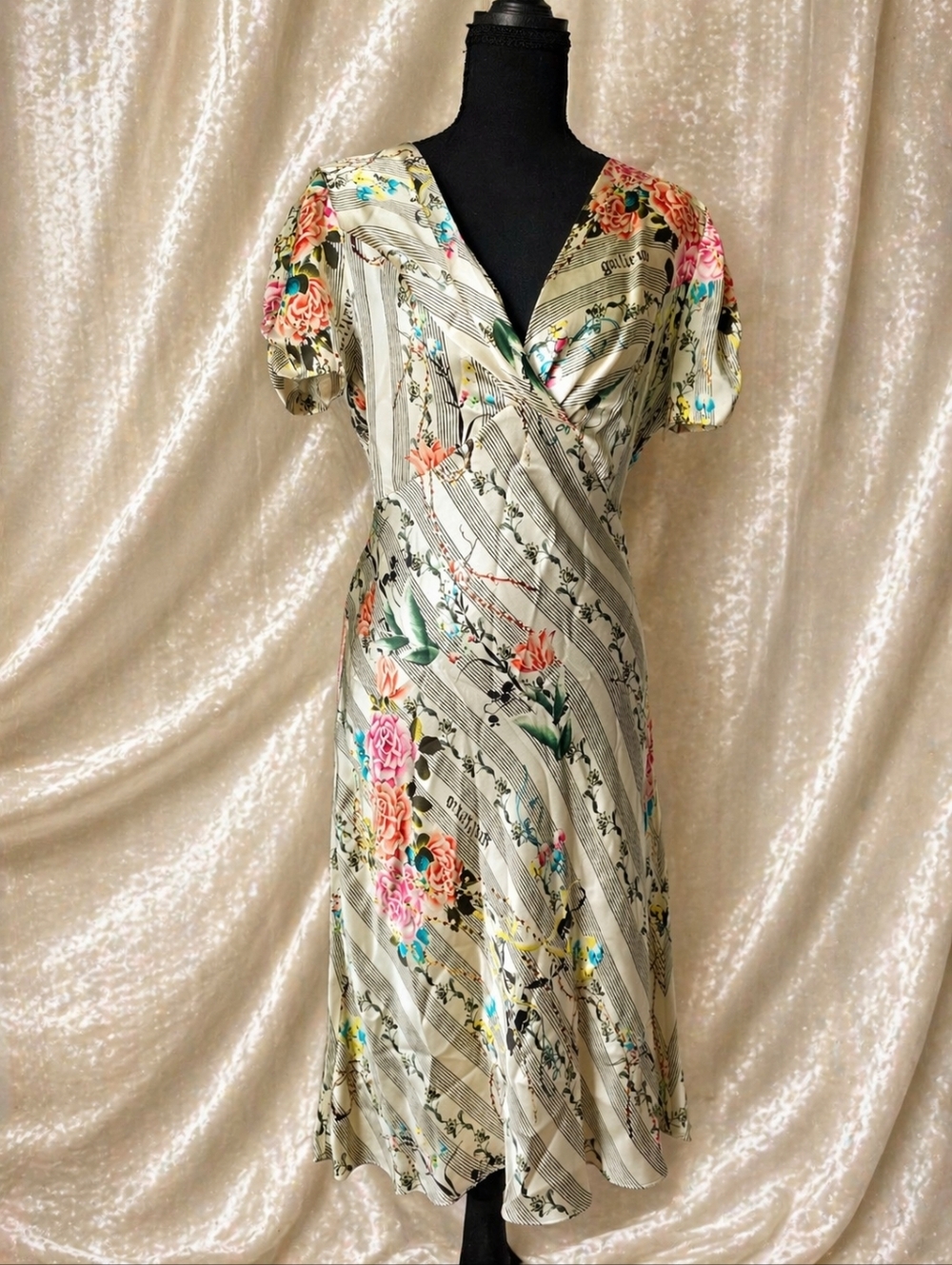 Vintage John Galliano Silk Dress